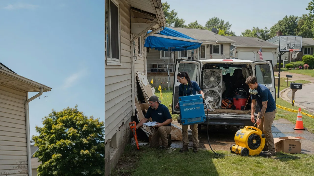 Ceiling Leak Cleanup in Slippery Rock, PA near me